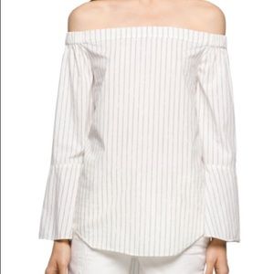 Off the shoulder too