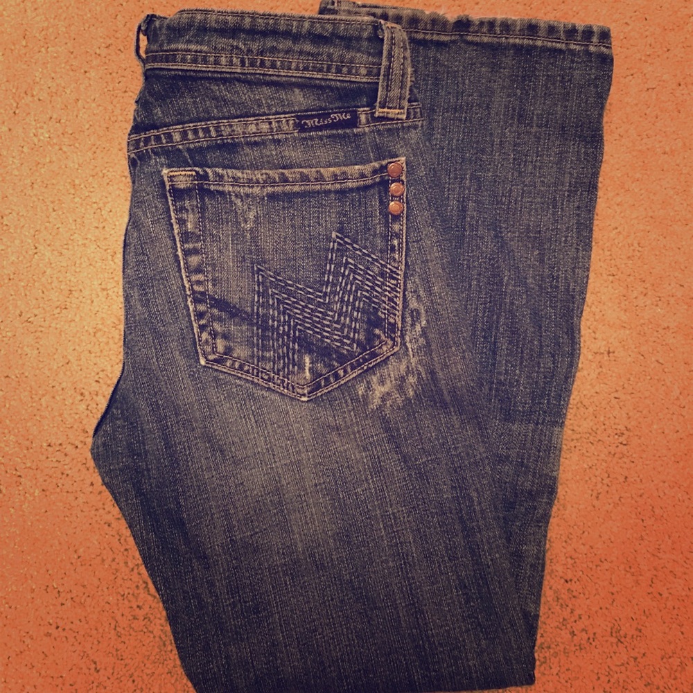 💯 AUTHENTIC size 26 MISS ME capris