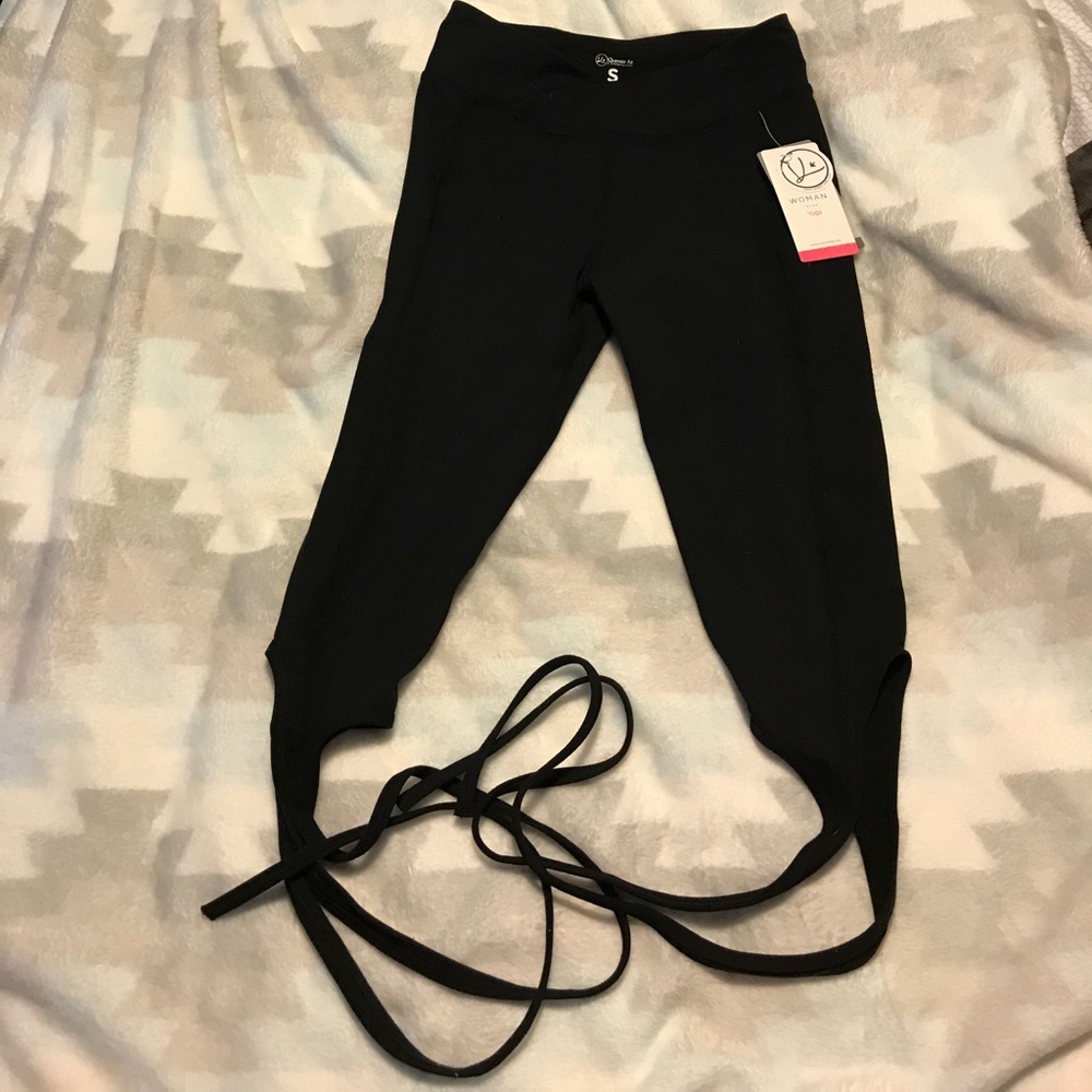 Tie up Capri Yoga Pants