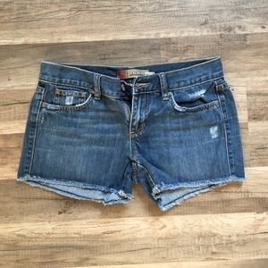 Old navy vintage vibe blue jean shorts