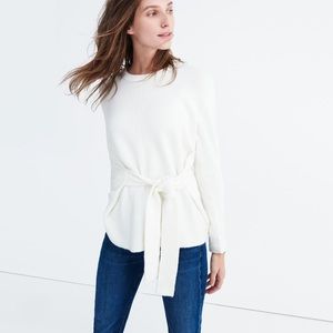 Madewell Tiewaist Sweater