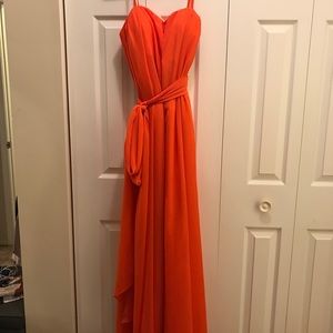 Tangerine dress