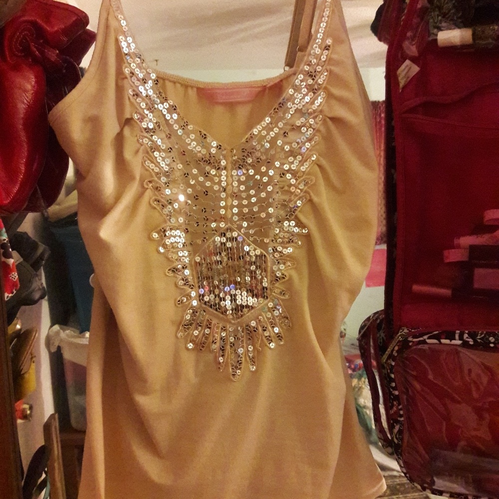 Gorgeous sequin tank