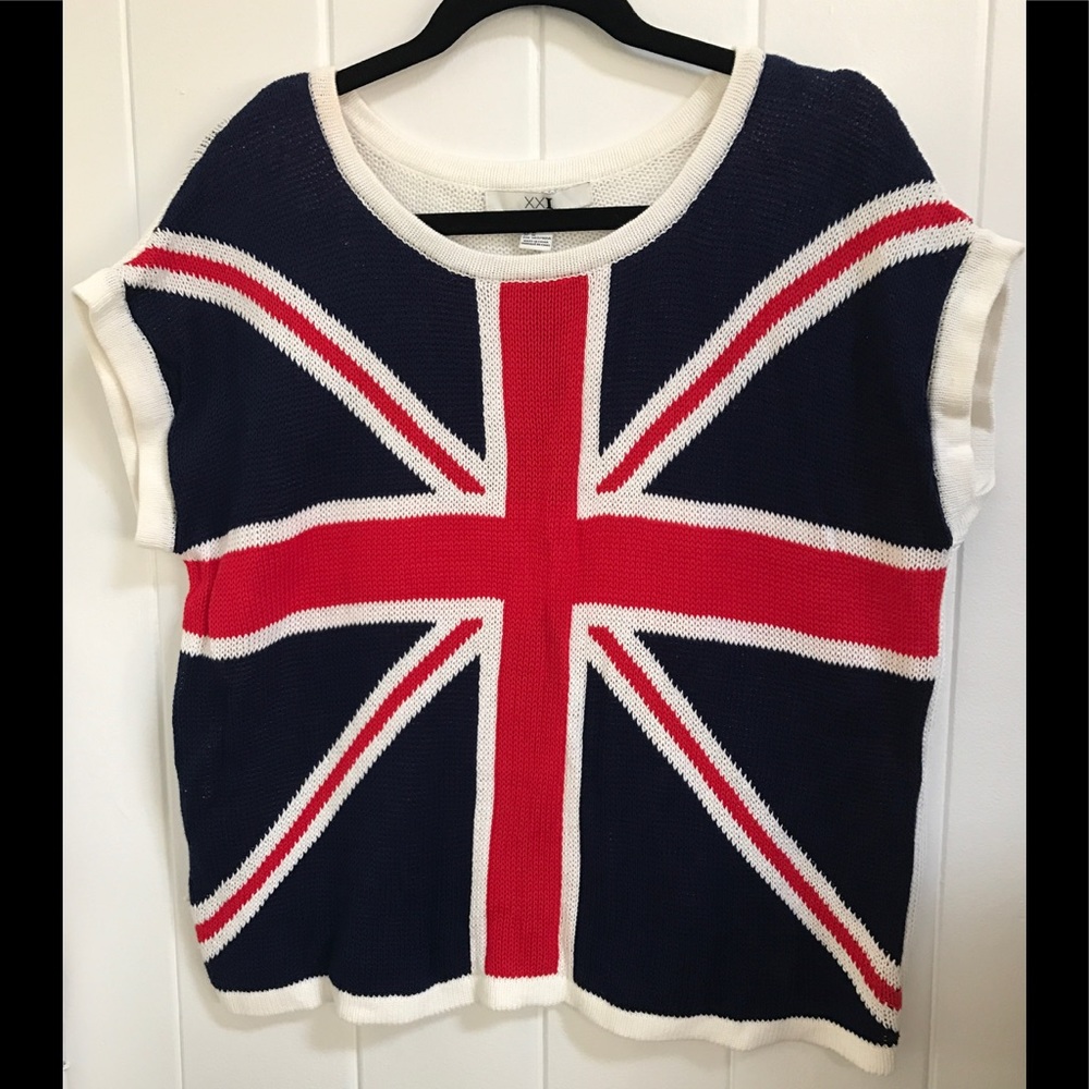 Union Jack sweater size M