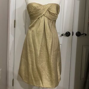 Cache Gold party dress