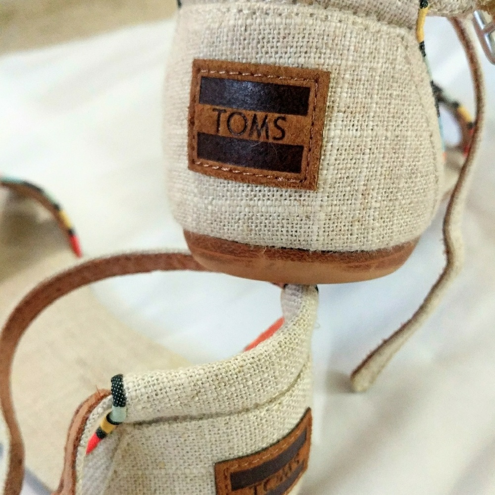 SOLD TOMS Strap Sandals