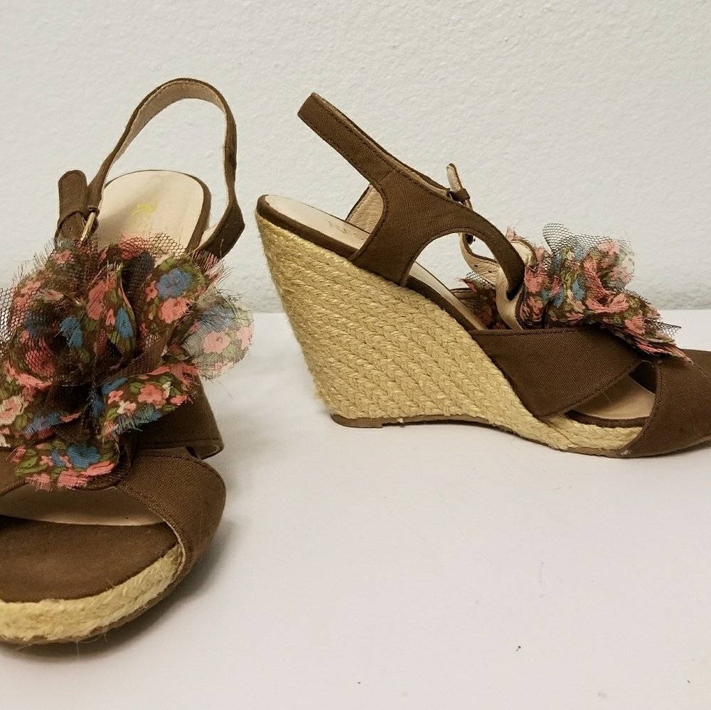 RESTRICTED wedge shoes