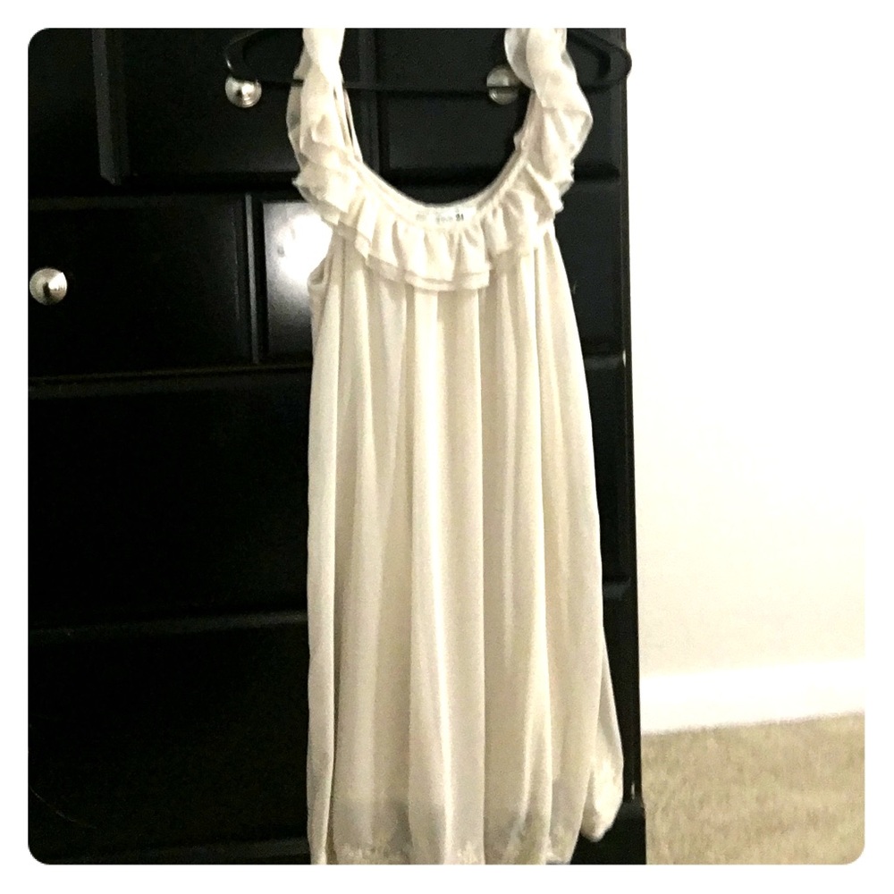 Forever 21 chiffon dress with liner
