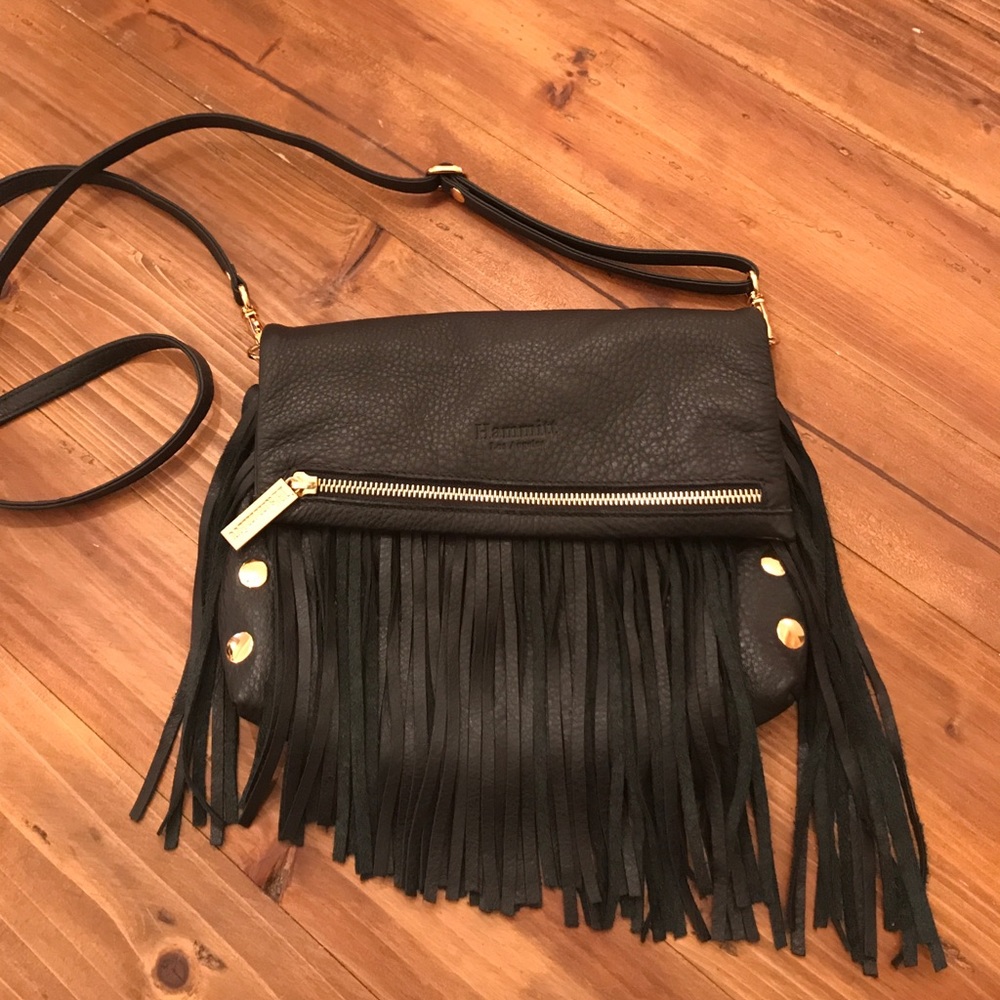 Hammitt Fringe Clutch/Crossbody