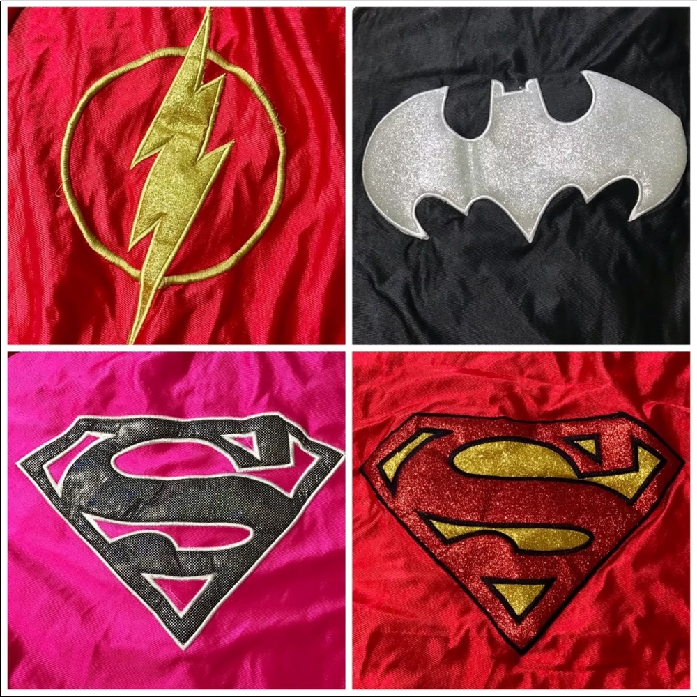 Four Superhero Capes