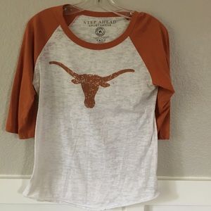 University of Texas Longhorn 3/4 Sleeve Shirt