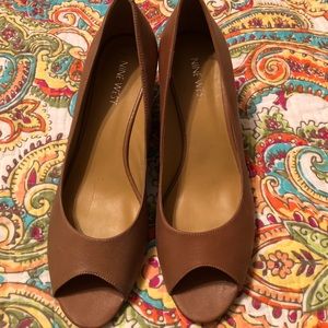 Nine West Peep Toe Wedge shoes