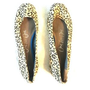 Toms Leopard Ballet Flats