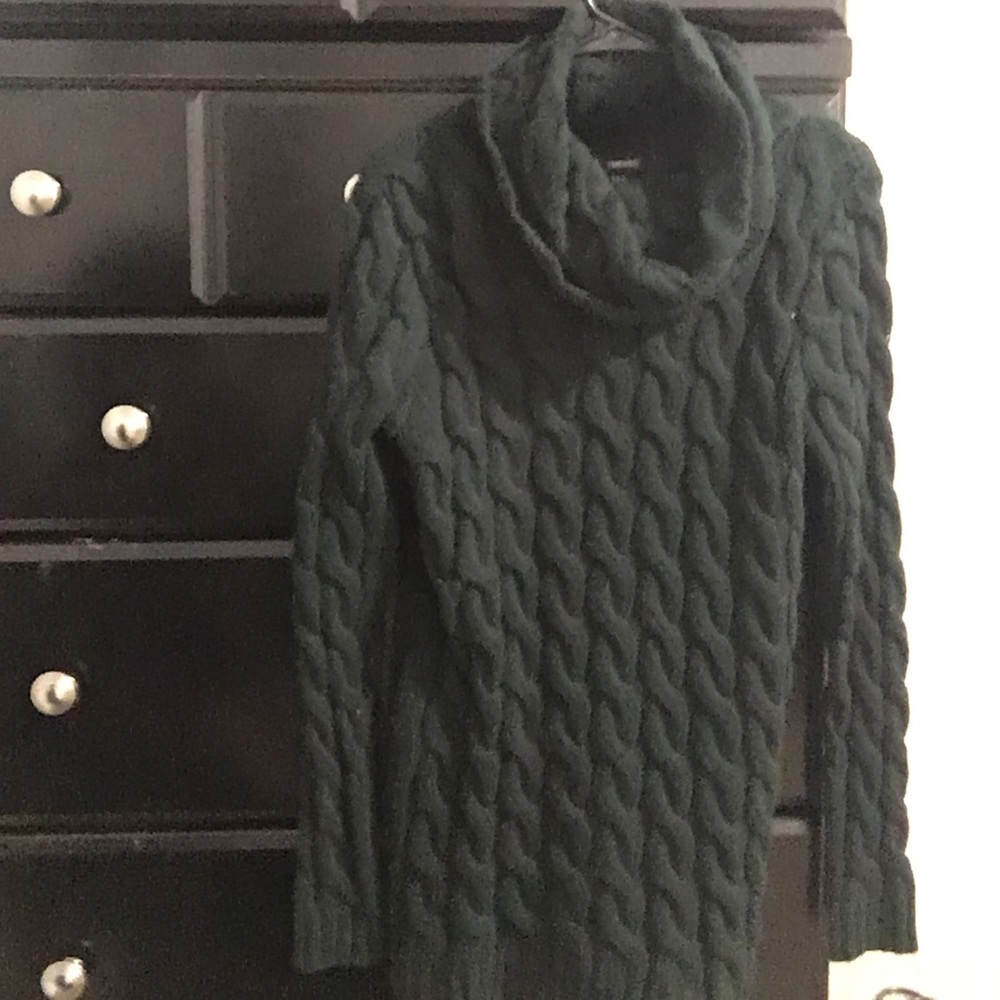 Forever 21 Dark Green Chunky Sweater
