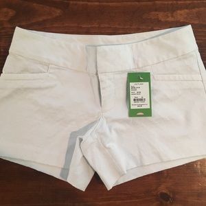 Lilly Pulitzer White Ellie Shorts size 00