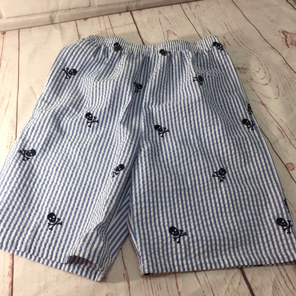 Kellys Kids Shorts 14-16 Skull and Crossbones