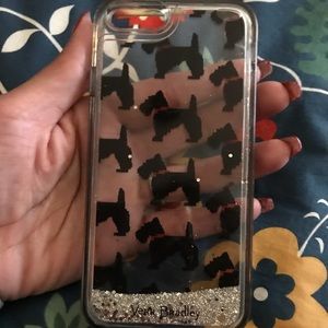 Vera Bradly IPhone 6/6s Scotty dog case w/glitter