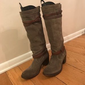 Suede Frye Boots