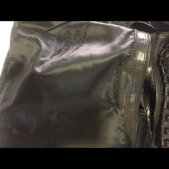 Burberry Black Tile Panel Shoulder bag - Picture 5 of 7