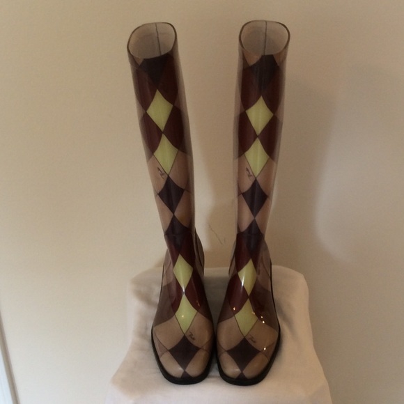 Emilio Pucci Shoes - Emilio Pucci Rain Boots