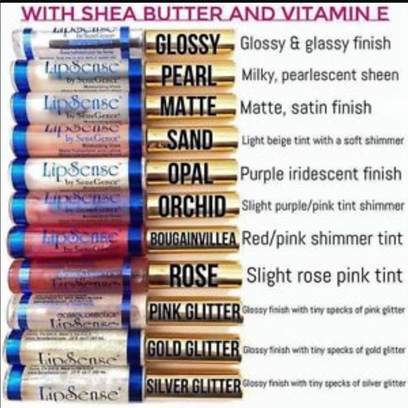 LAST ONE💋Moisturizing LipSense Gold Glitter Gloss - Picture 5 of 6