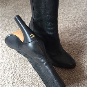 Authentic Chanel Ankle Boots