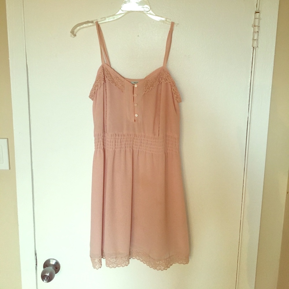 Soft pink vintage dress