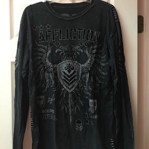 Affliction shirt men’s large