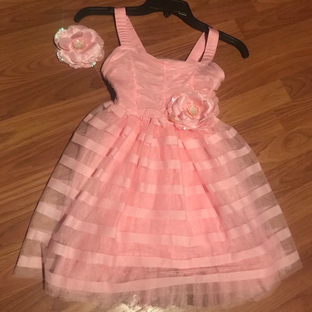 Beautiful pale pink babydoll dress