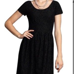Banana Republic Mad Men Black Lace Dress