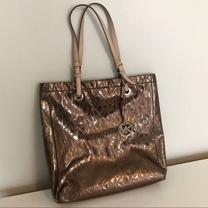 Metallic Michael Kors Purse