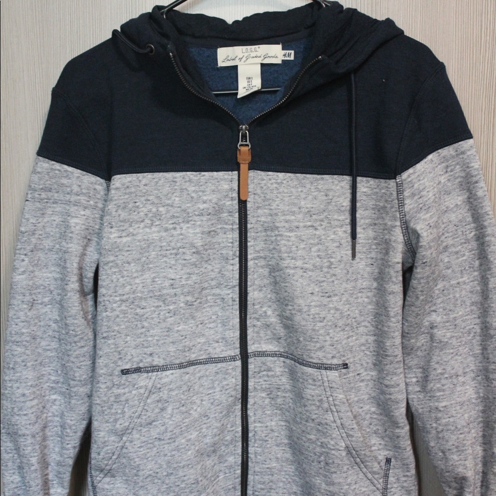 H&M L.O.G.G. Zippered Hoodie