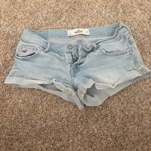 Hollister jean shorts