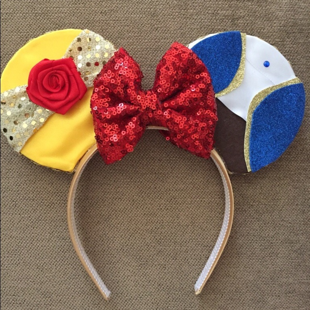 Beauty and the beast Minnie ears