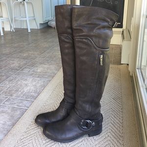 Miss Sixty over-the-knee leather boots