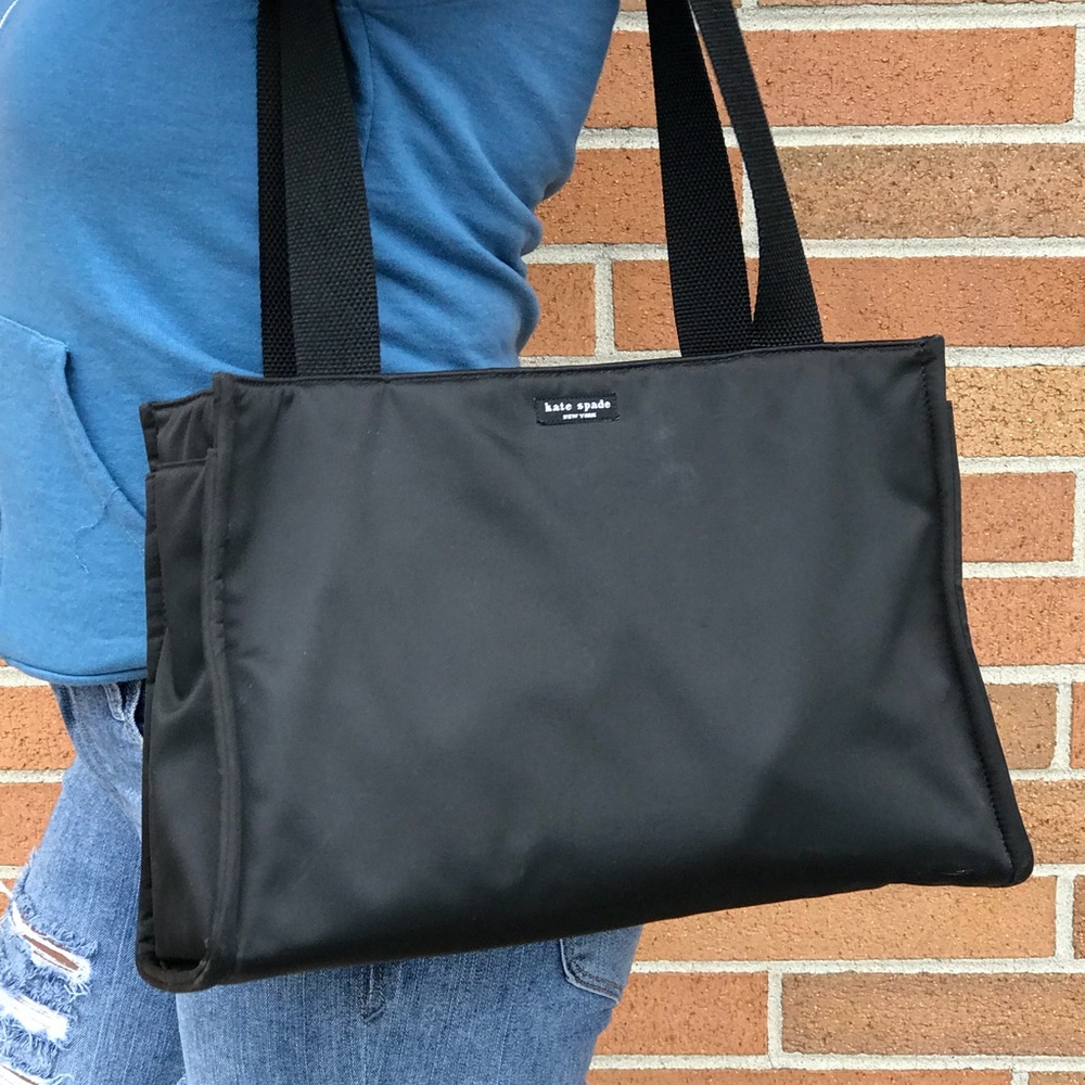 Kate Spade Black Convertible Tote