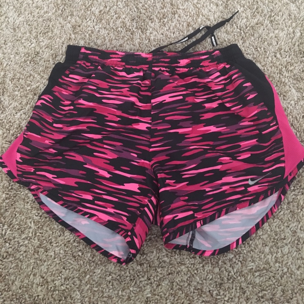Nike breast cancer awareness running shorts