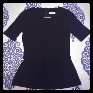 Madewell Tailored Peplum Top