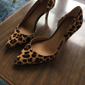 J. Crew Calf Hair Pumps