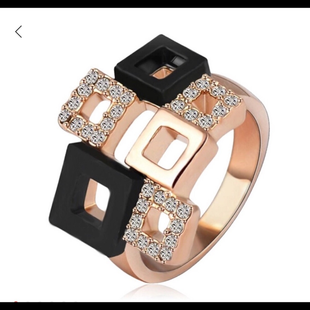 Rose Gold Plated Ring.