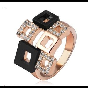 Rose Gold Plated Ring.