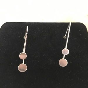 Silver Drop Earrings