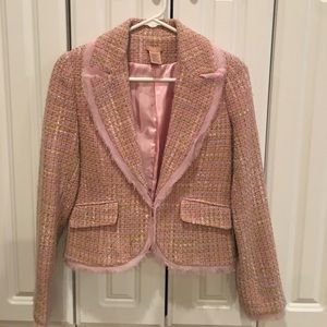 Blazer in pink tones
