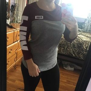 VS PINK Perfect Football Tee