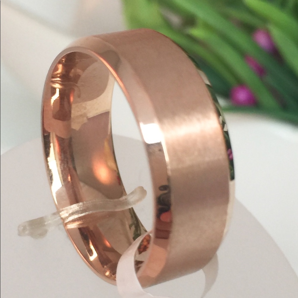 Classic Korean Stainless Steel Ring For Women/Men