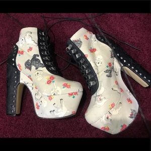 Lambs & Studs Platform Heels