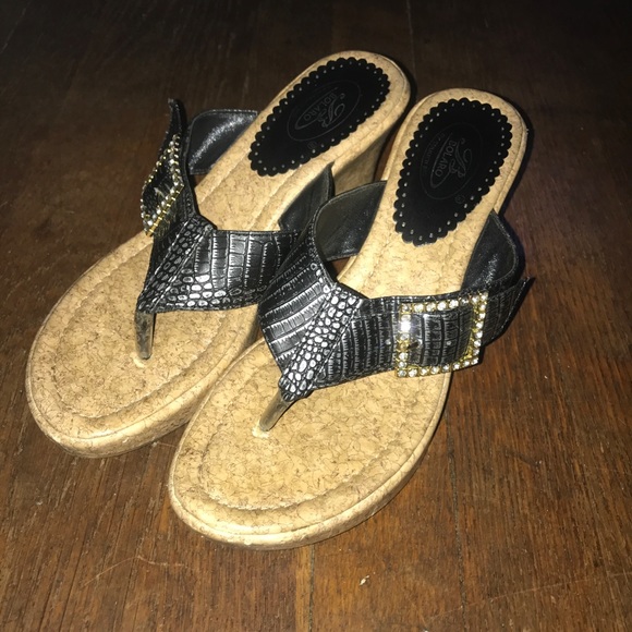 Bolaro Wedge Heel Sandals - Picture 1 of 3