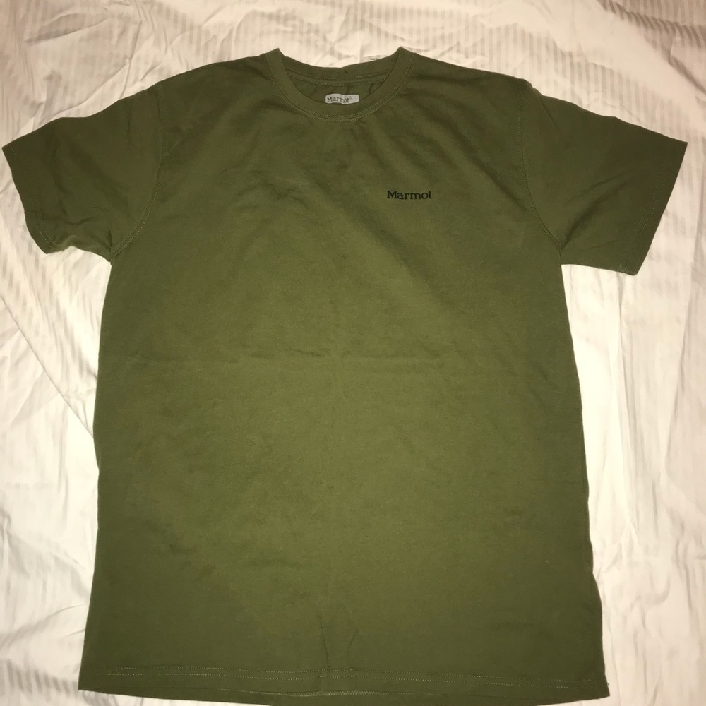 Green marmot shirt