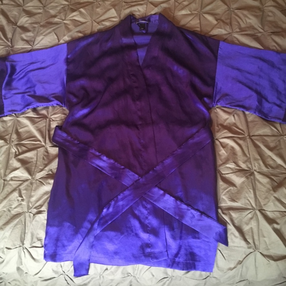 Victoria's Secret satin robe
