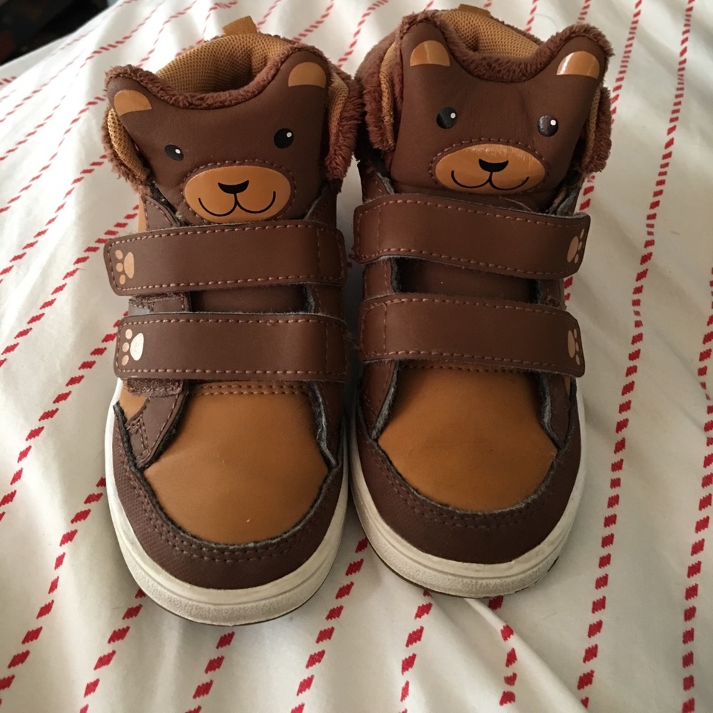 Adidas teddy bear sneakers
